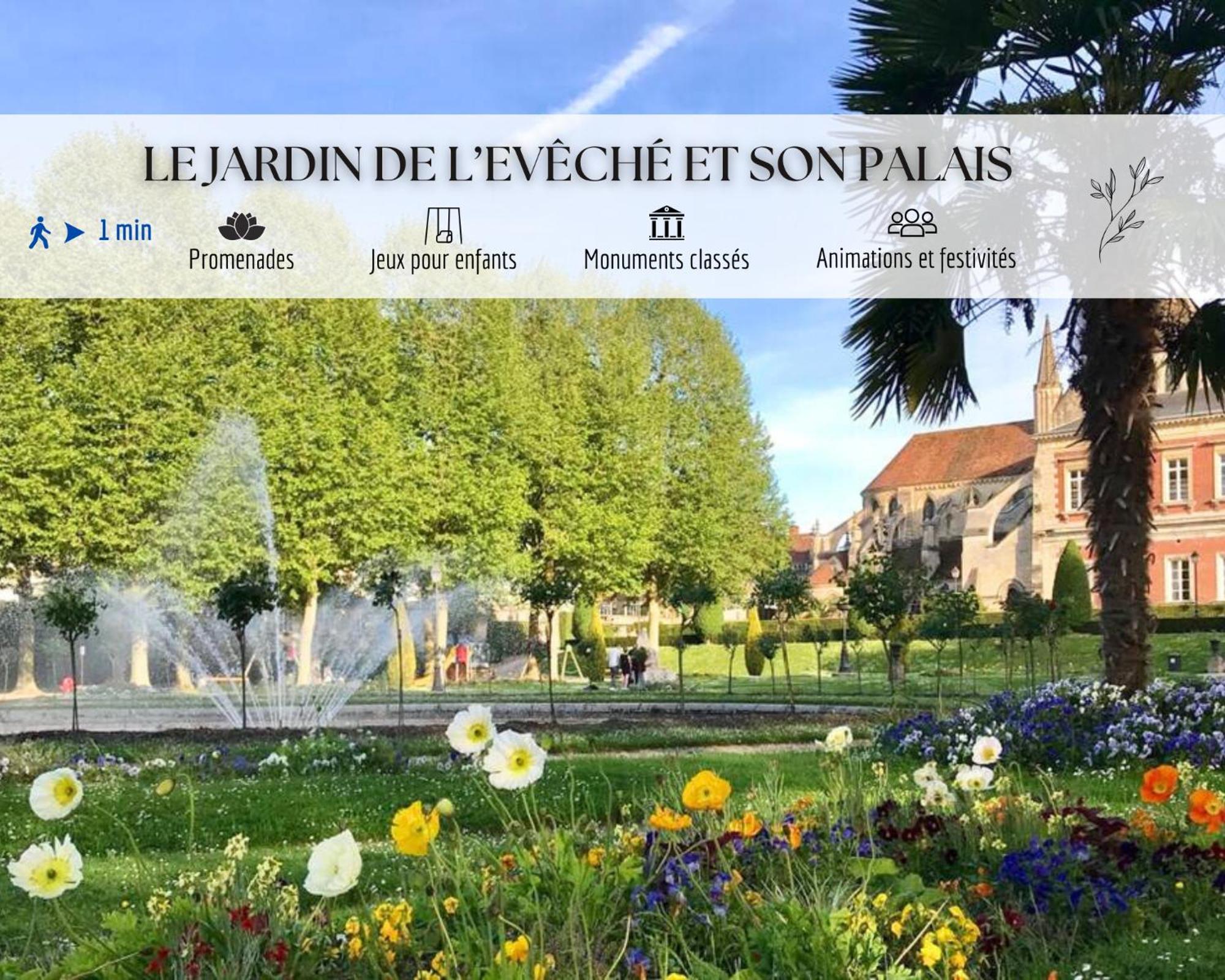 Apartment Charme & Vue Imprenable - Face Au Jardin De L'eveche *